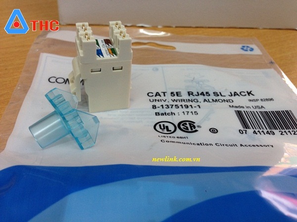 Nhân mạng âm tường RJ45, Cat5 Commscope